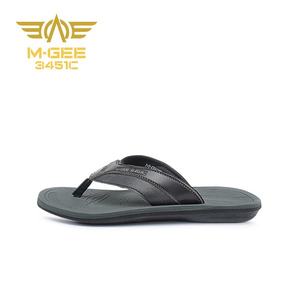 Mgee Gladiator Sandal Kasual Pria - Abu