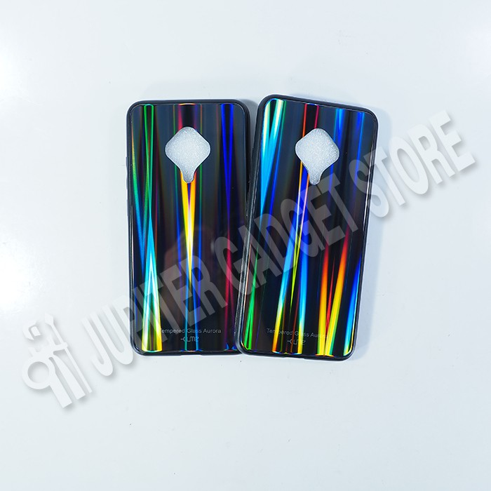 Vivo S1 Pro Ume Aurora Black Glass Series Tempered HardCase