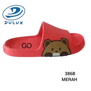 sogo DULUX 386B Sandal Kokop karet Jelly wanita Import motif Kelinci Size 36--40