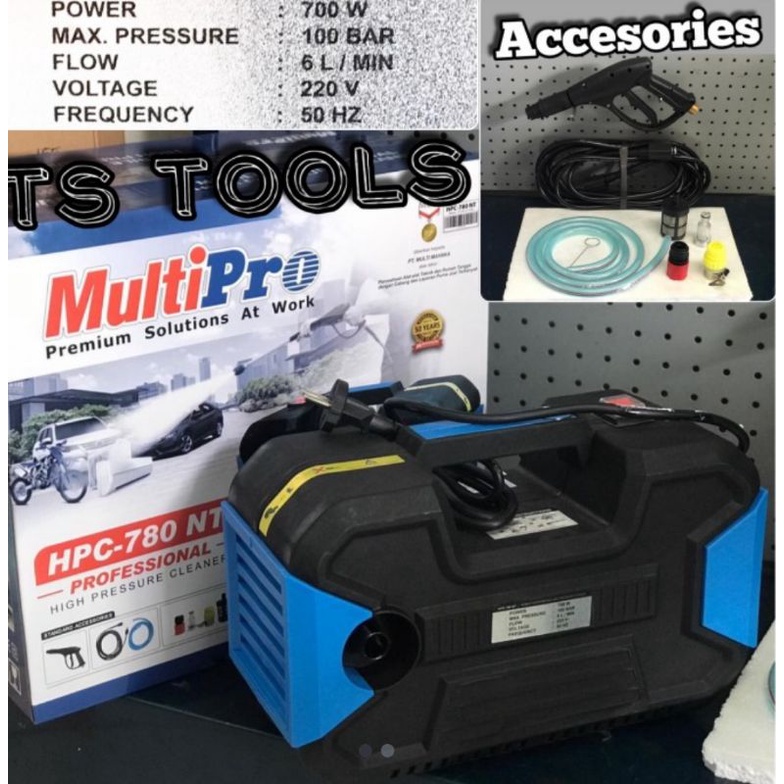 Jet Cleaner High Pressure MULTIPRO HPC-780NT