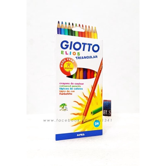 

Jual Giotto Elios Triangular 24 Warna Pensil Warna Hemat