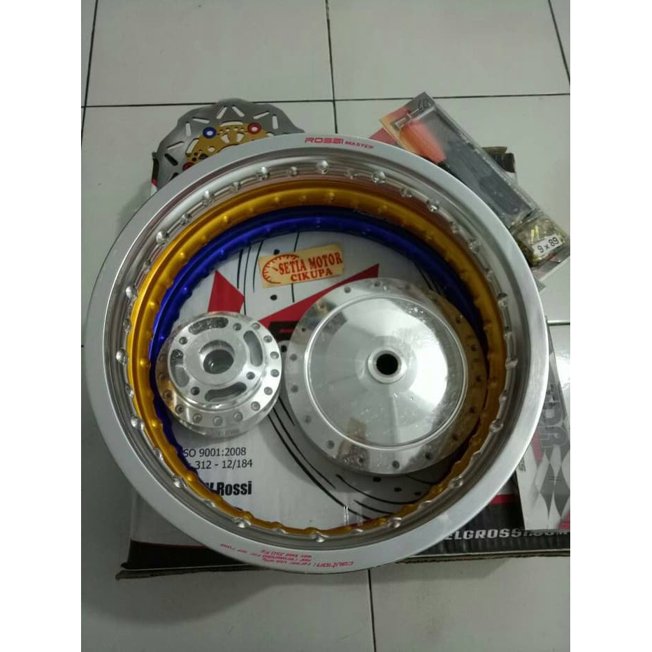 velg ring 14 beat, vario 1 set velg tromol jari jari