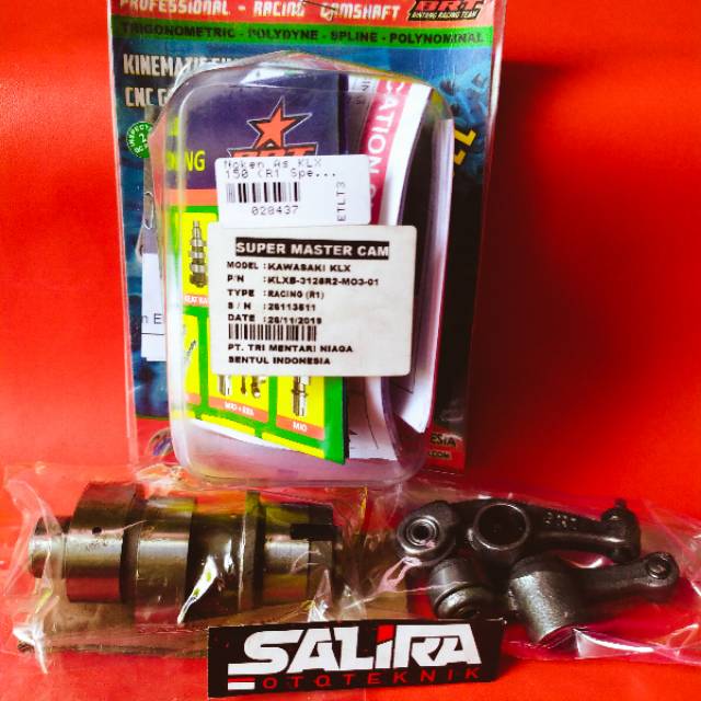 Noken As Camshaft Cam Kem Temlar Roller RRA KLX 150 Type T1 T2 S1 S2 R1 BRT Racing-3