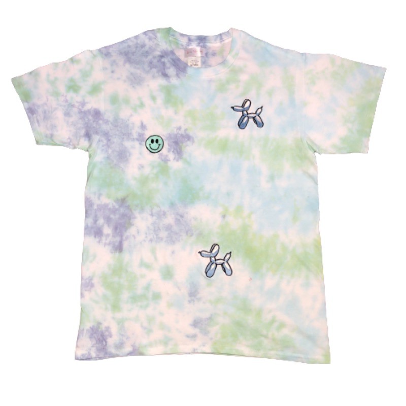 Tie Dye Shirt 08 TEINTURE Kaos Tie Dye