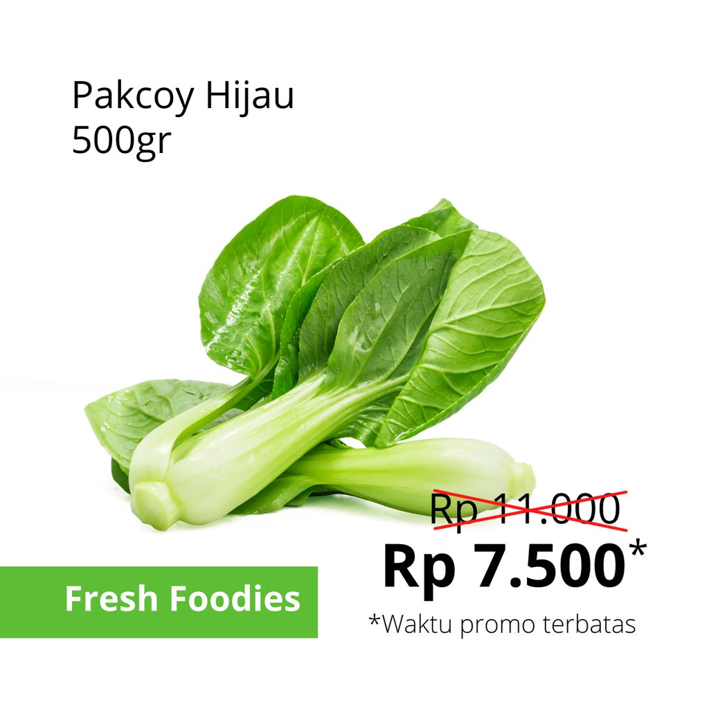 

Pakcoy / Pokcoy / Sawi Sendok Segar 100 - 500 gram