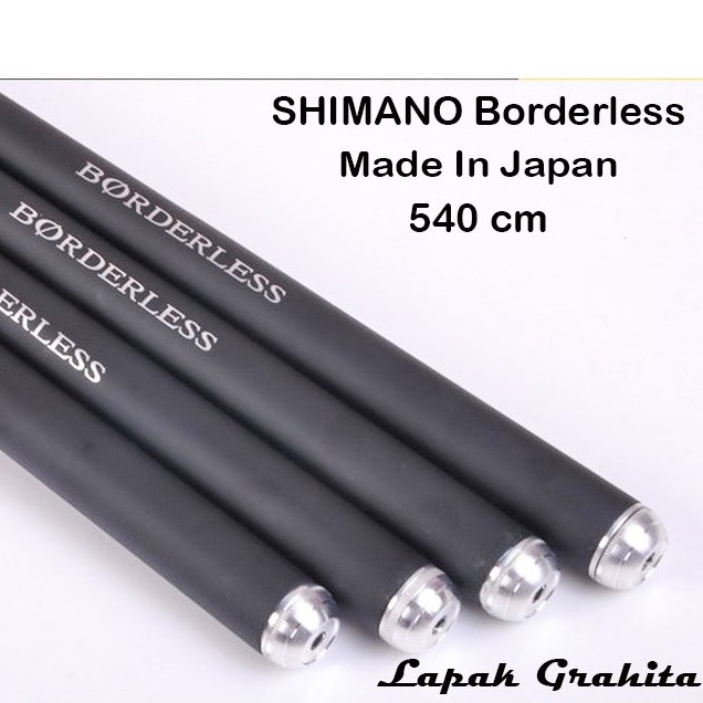 Joran Tegek Import Shimano Borderless Made In Japan 540 Cm