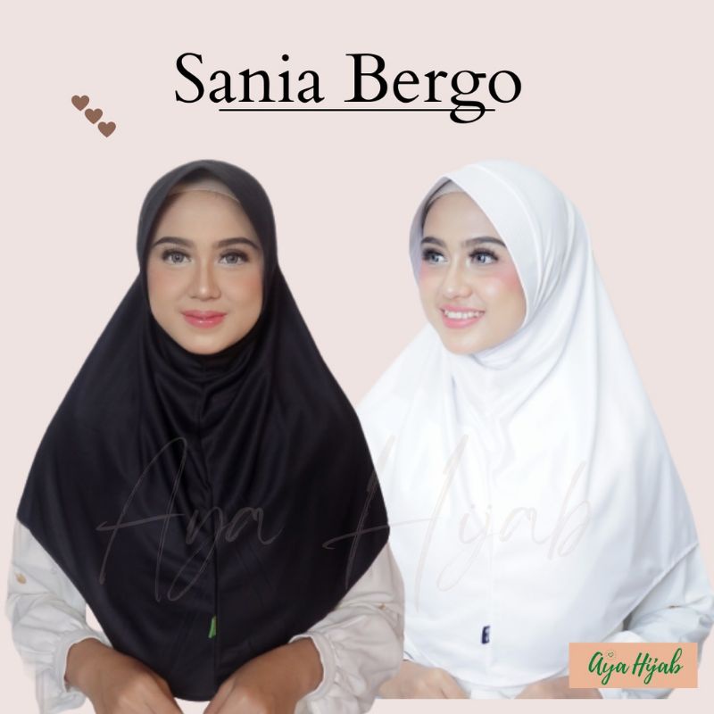 BERGO SPORT HAMIDA / HIJAB ANAK SEKOLAH BAHAN KAOS NUTUP DADA