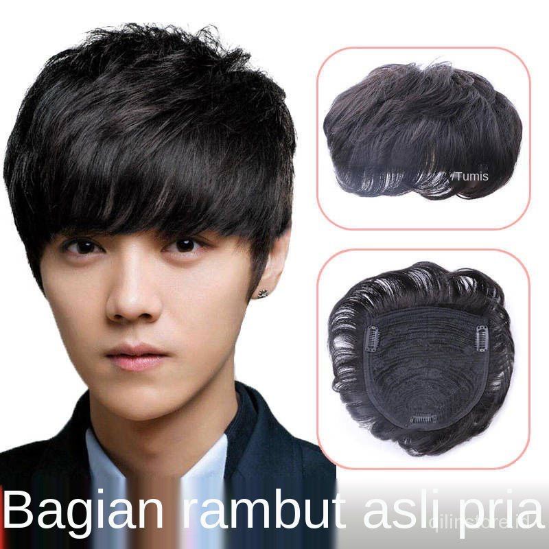 wig pria wig cowo wig anti botak  wig penutup botak kode01