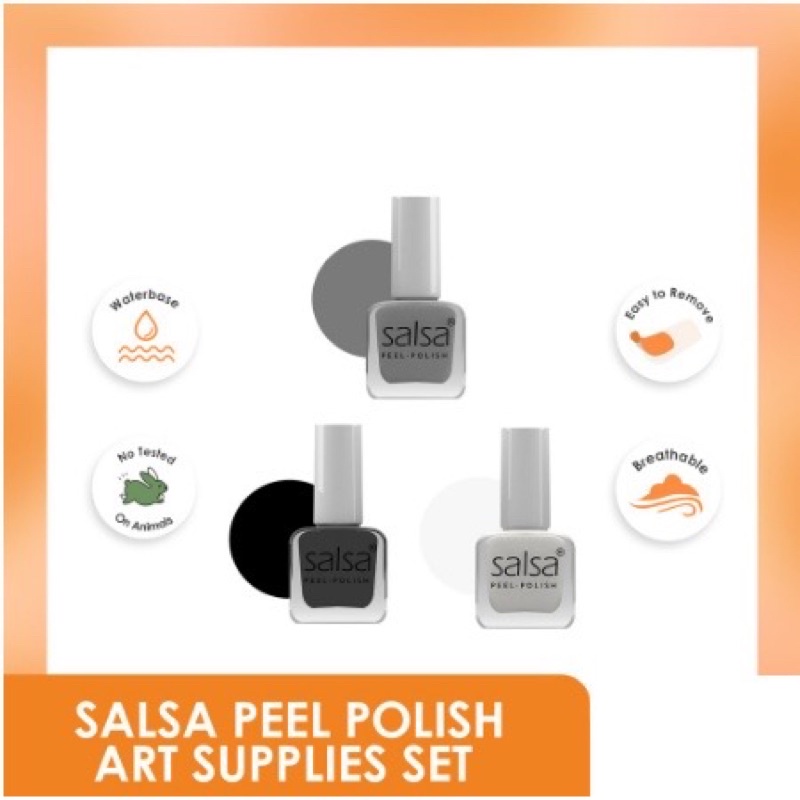 (Per set) Salsa peel polish halal- Salsa peel of kutek halal