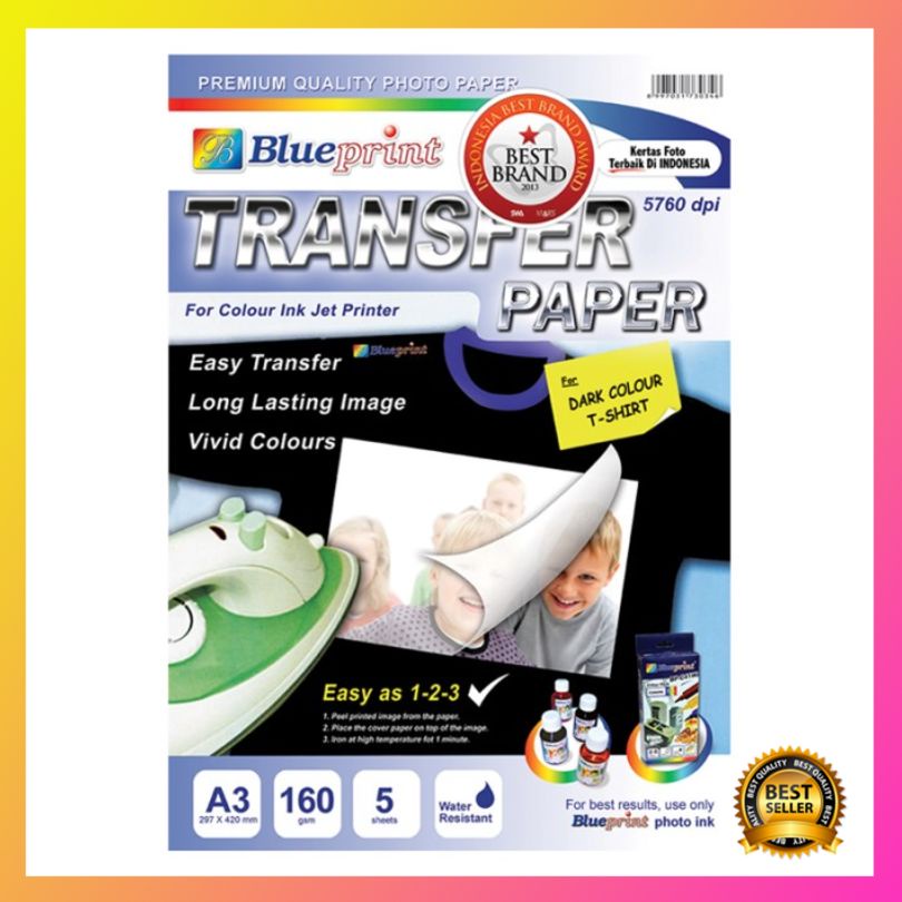 

Diskon Blueprint BP-TKA3160 : Transfer Paper Dark A3