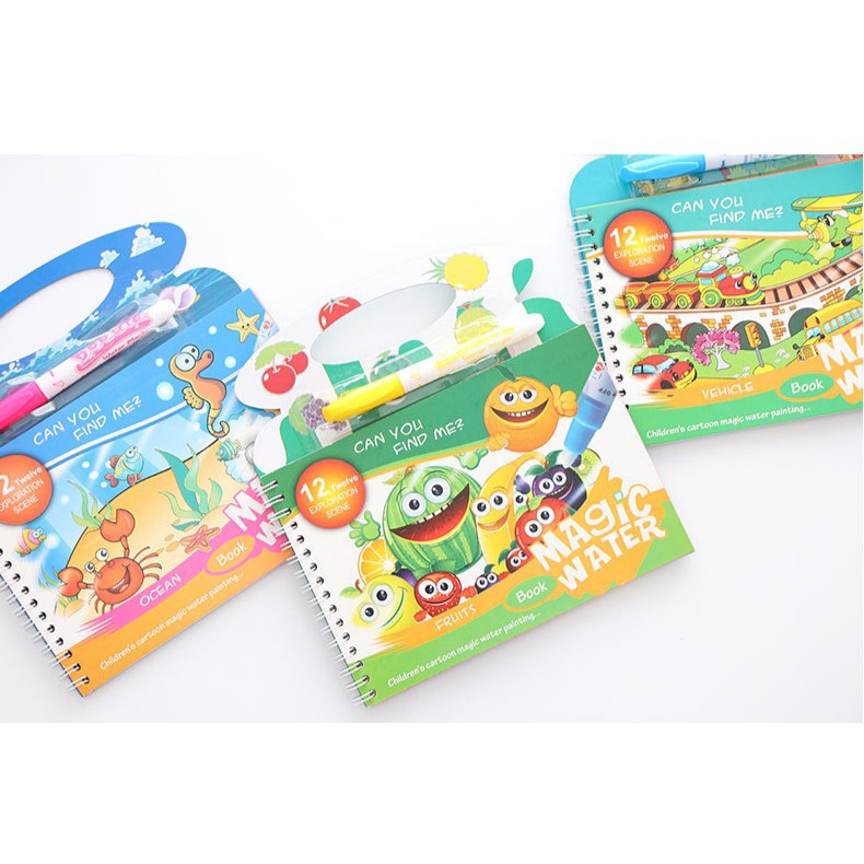 

BELI 3 GRATIS 1-- Magic watercolor book