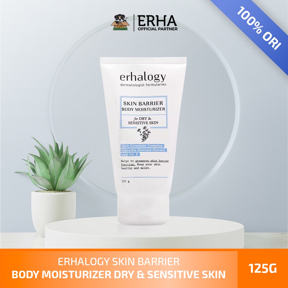 ERHALOGY Gentle Skin Barrier Body Moisturizer 125G