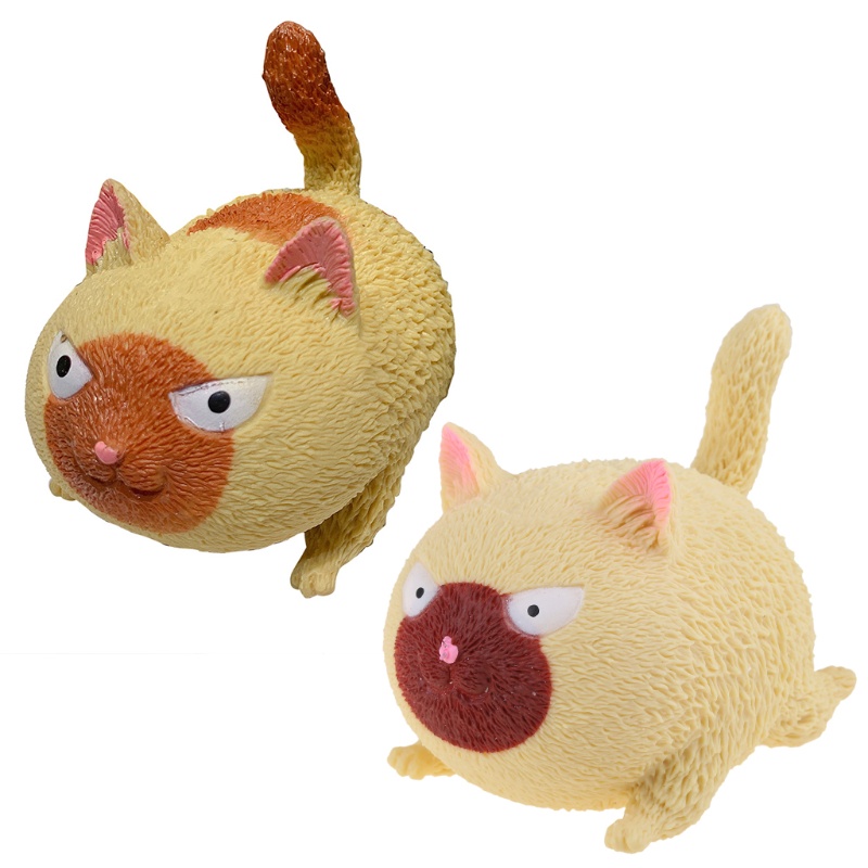 Mary 1Unit Squeeze Screaming Angry for Toy Soft Rubber Anti-Anxiety Toy Hollow Untuk Mengurangi Tekanan Novelty Toy