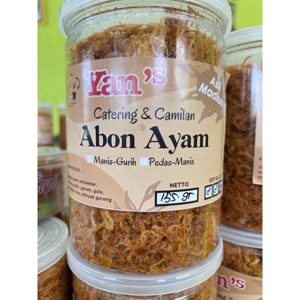 

Abon Ayam Asli Madiun Yans