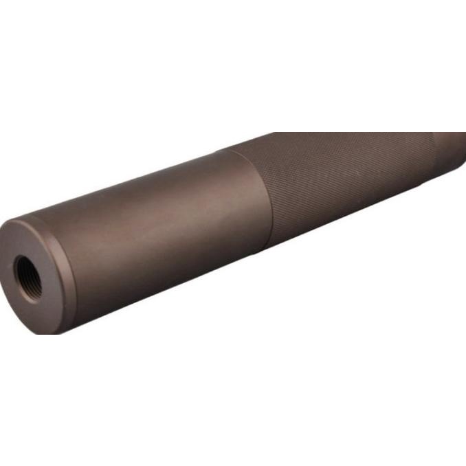 NATO Tactical Suppressor M4 Rifle Airsoft Silencer 14mm CW CCW Metal