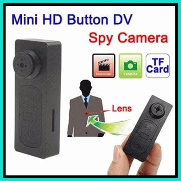 HT - Spy Cam Model Kancing Baju - Small Kamera Pengintai Mini 918