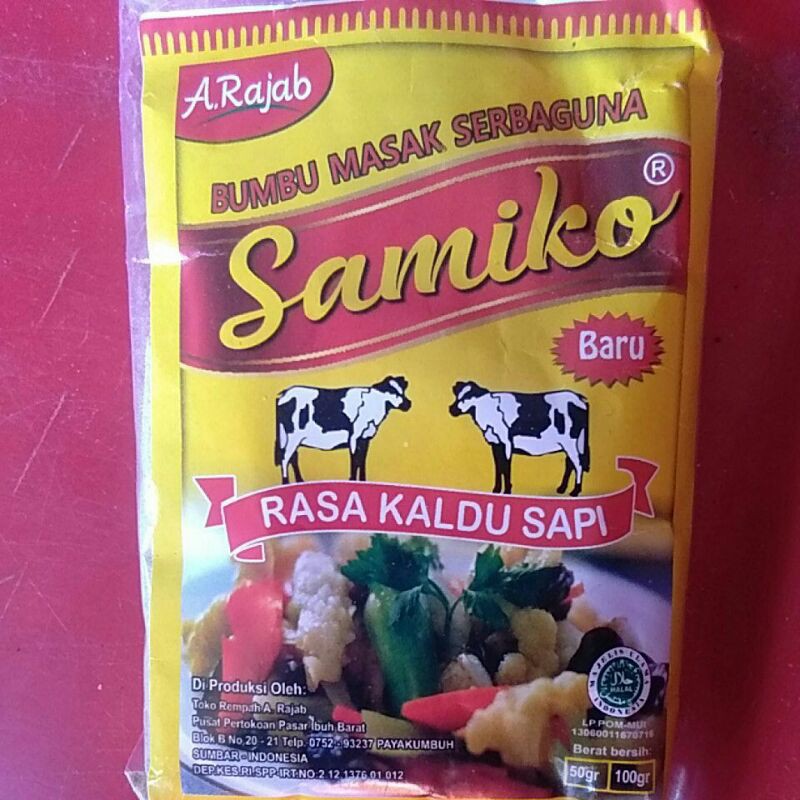 

samiko kaldu sapi