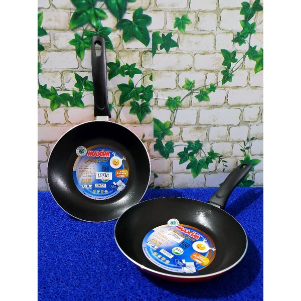FRYPAN MAXIM 20 / WAJAN TEFLON MAXIM UK 20 MASAK / TUMIS / OSENG / TEFLON MAXIM 20 CM / TEFLON WAJAN