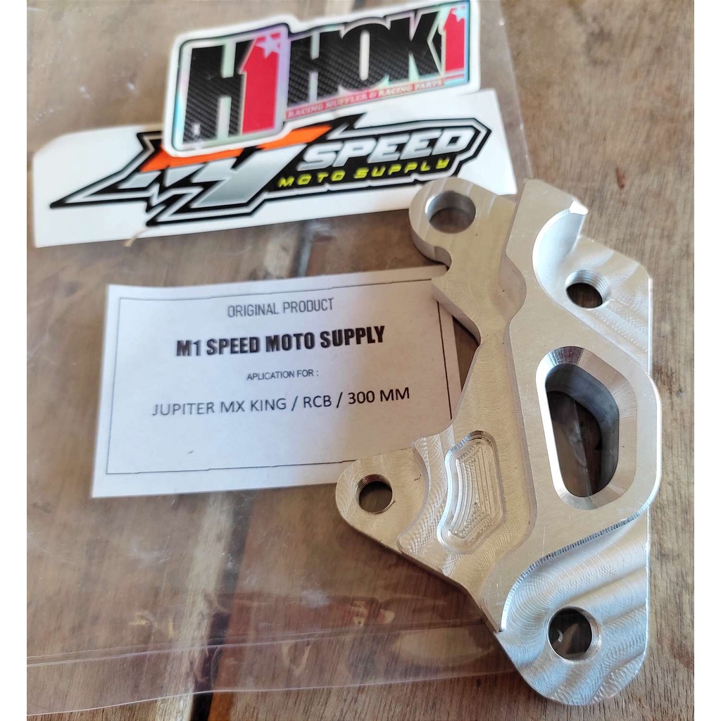 Breket Brecket Bracket Kaliper Rcb Mx King Cnc 300mm