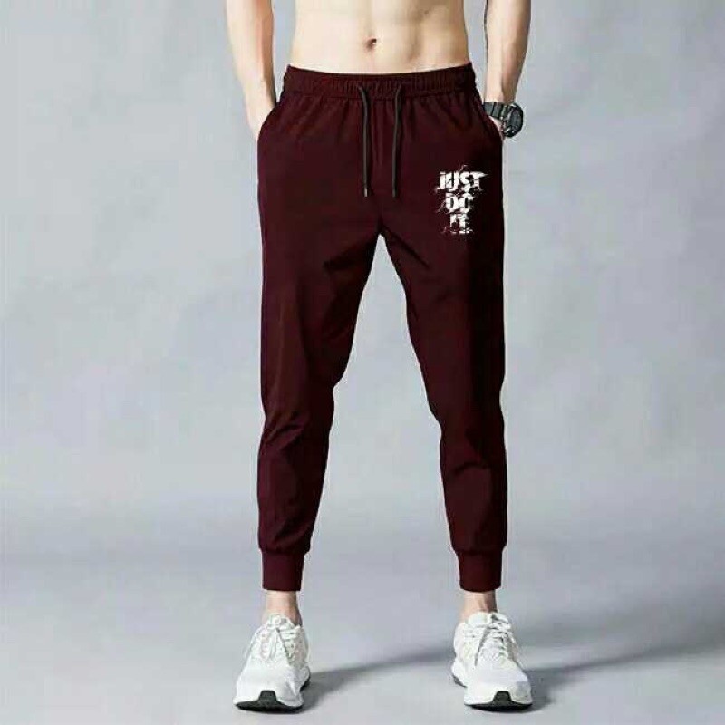 Celana Joger Pants Pria Jogger Cowok Gusti Training Gym Olahraga Unisex