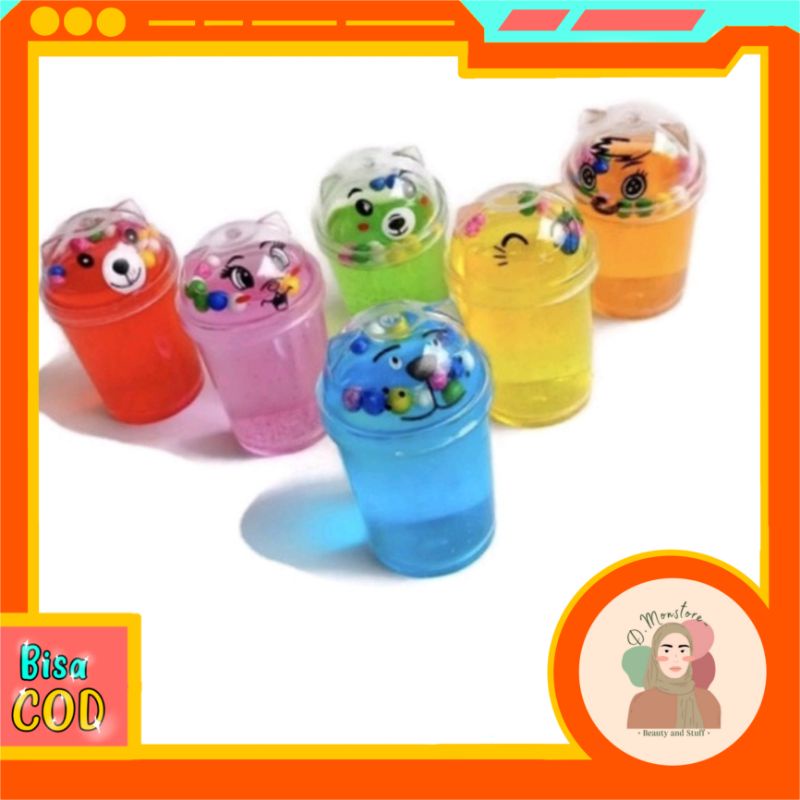Slime Boba Import || Mainan Slime Crunch