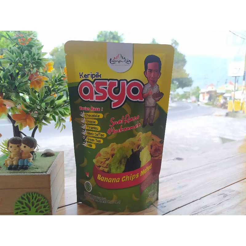 

KERIPIK PISANG KEPOK RASA GREENTEA MELTED/KRIPIK ASYA KERIPIK PISANG LAMPUNG