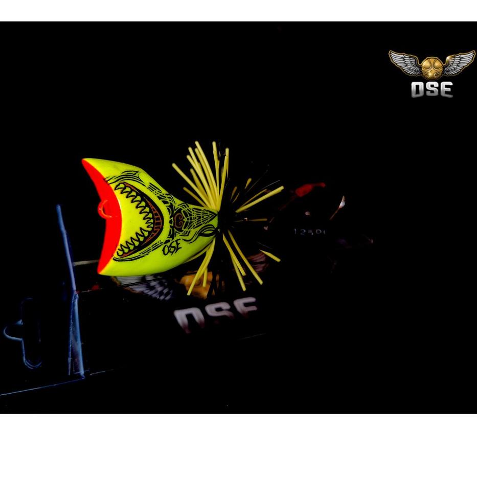 Terlaris.. Jaws Frog Mini 3cm Ose Nusantara Barong Snakehead Specialist Umpan Casting Gabus Toman Ha