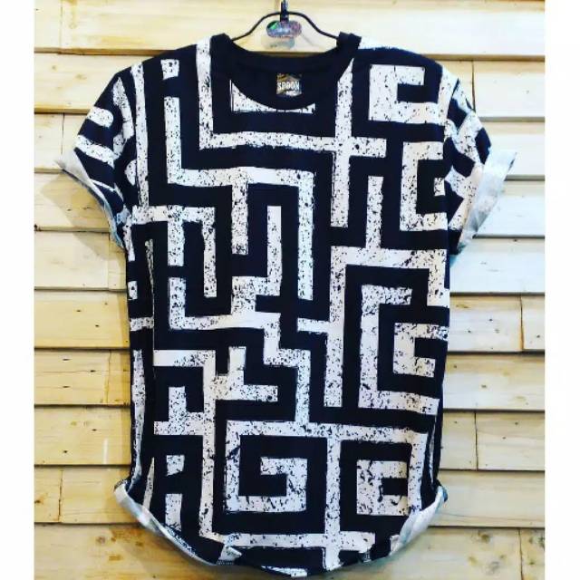 DJ02 BAJU KAOS PRINTING 3D BANGKOK THAILAND FULL PRINT SPOON IMPORT