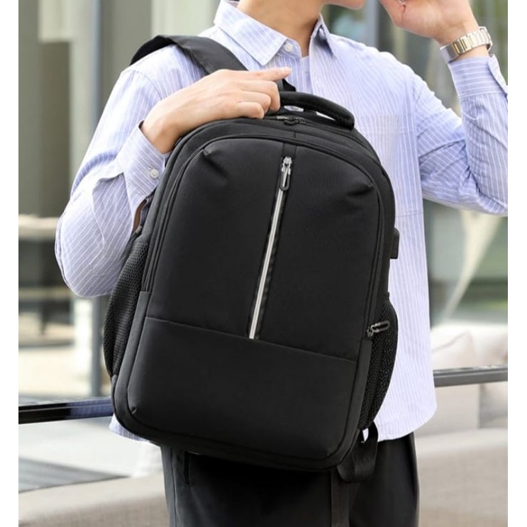 [NEW] KANOSUE RANSEL LAPTOP FORMAL USB CHARGER KS4038 IQ