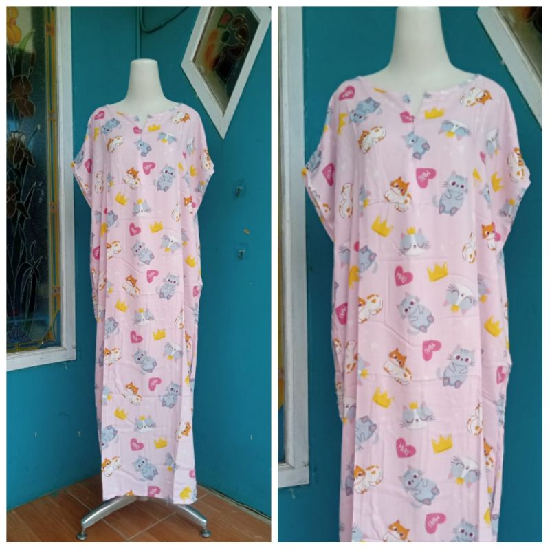 Daster Rayon Busui Habel (CSL) Panjang Semata Kaki Rayon Premium-CSL Busui 16