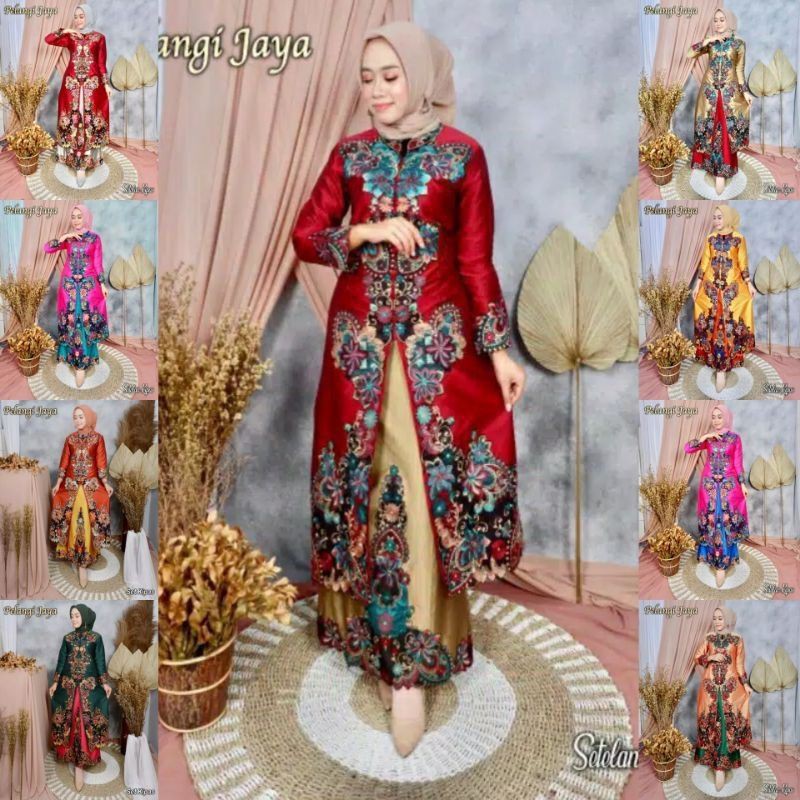KEBAYA ORIGINAL//SET ROK KIPAS SAPUJAGAT//BY PELANGI JAYA
