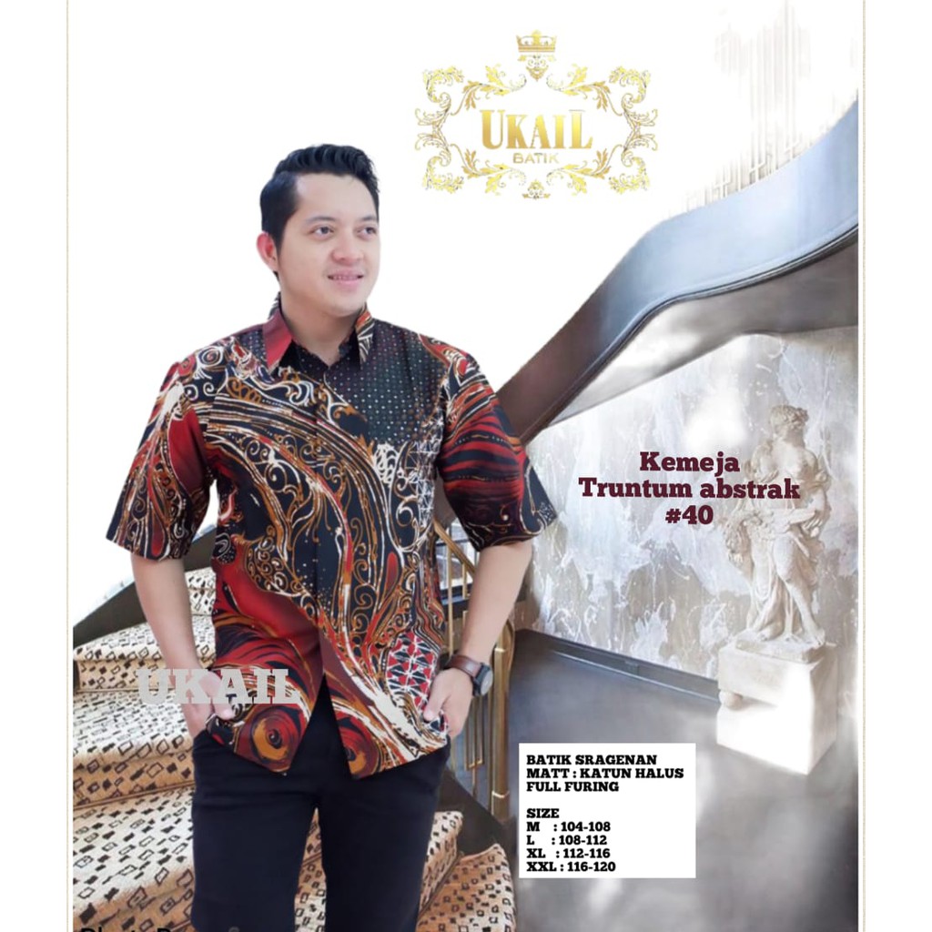 TRUNTUM ABSTRAK UKAIL KEMEJA BATIK SOLO PRIA LENGAN PENDEK LAPIS FURING ATASAN BATIK PREMIUM MODERN KATUN HALUS DIRGANTARA REKSO DIRGANTARA VIOLET ARYANA DWI PEKSI TRI TUNGGAL DWI SUKMO PEKSI IJO NOGO EMAS ABDHI VIOLET ABDI JAYA PRASTOWO MERAH PRASTOWO