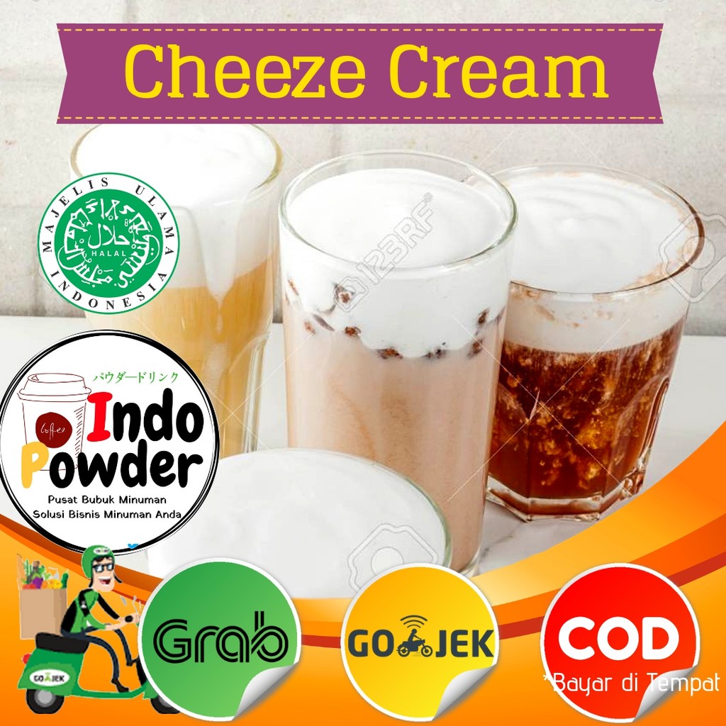 PREMIUM Cheese cream 1Kg / Cheese tea cream 1Kg / Cream cheese / Cheese foam / Cheese tea foam