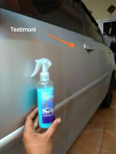 Waterlesswash Xpress wash  mencuci tanpa air salon mobil, nano keramik kit body,