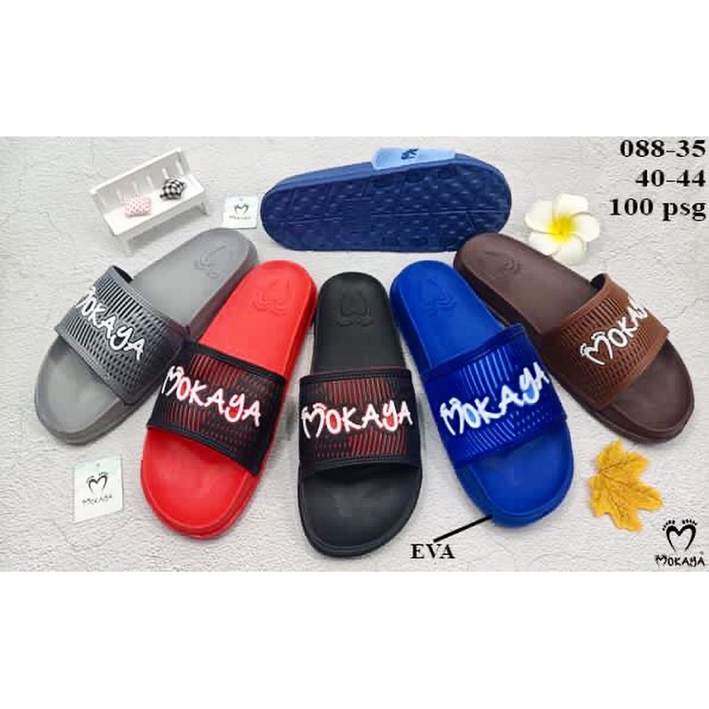 Sandal Slop Cowok BEST SELLER Import Mokaya 088-35