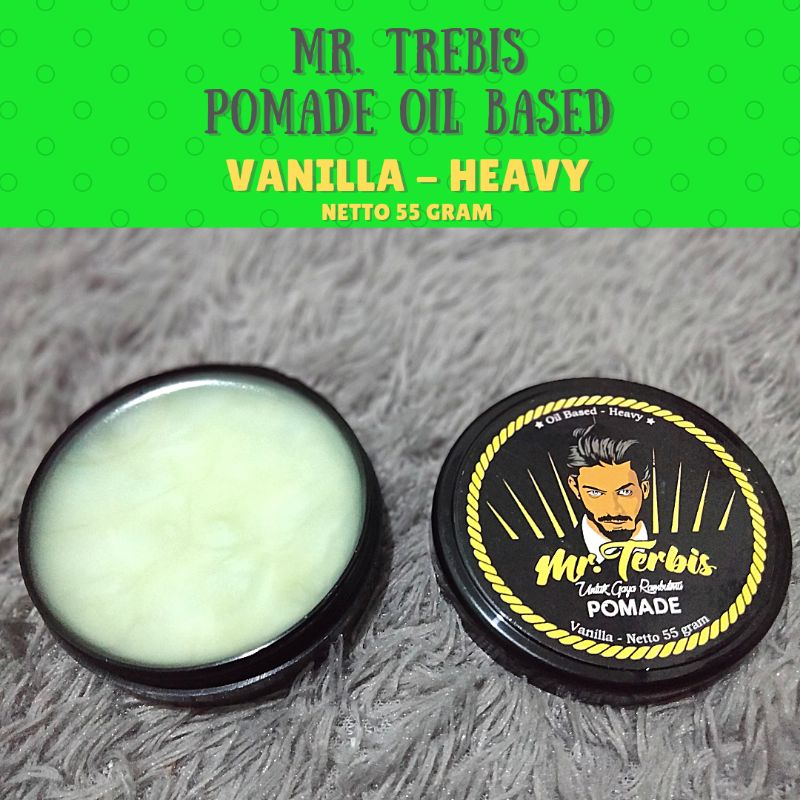 Pomade Oil Based Mr Trebis Paket 5 Pcs Free Sisir Saku