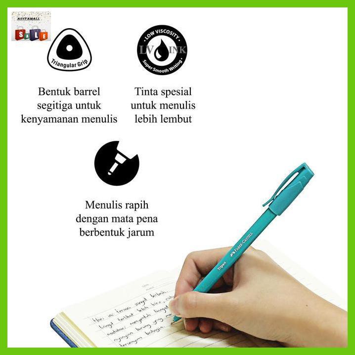 

Silutala- Ballpen Tripen 0.7Mm Mixbarrel Black Ink Box 12 -Ori.