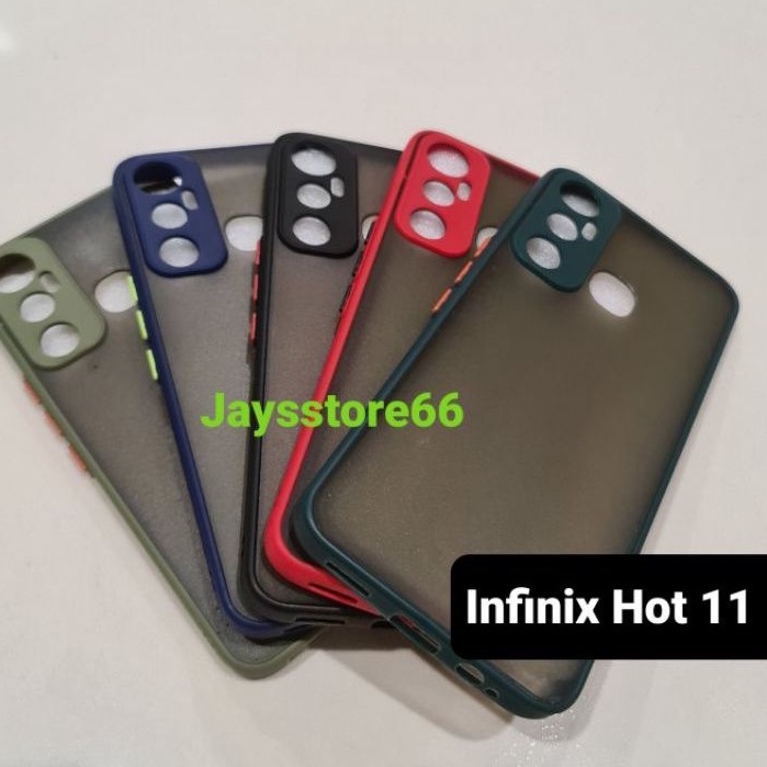 Silikon Case Dove My Choice Bumper Aero Infinix Hot 11 Pelindung Kamera