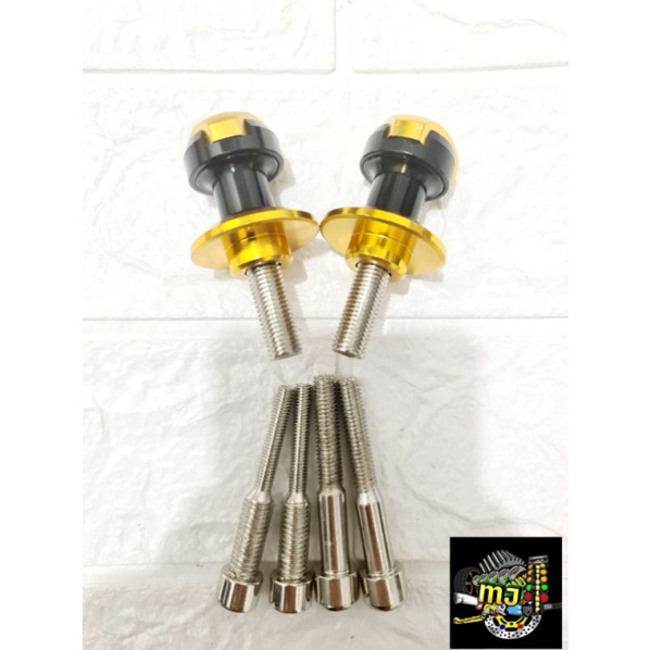 Jalu Pedok Jalu Standar Pedok Full Cnc Universal Ninja 250 Fi,Karbu,RR Mono,Ninja 150 RR