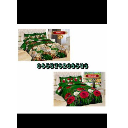 bedcover set king bonita motif teresa 180x200