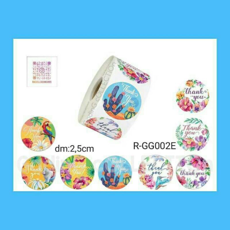 

Stiker Label Tulisan Thank You For Your Order