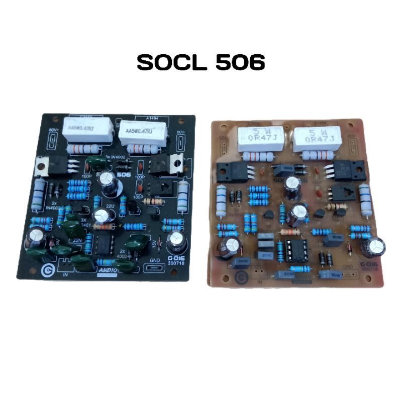 Kit socl 506 power socl 506 drifer socl 506 mono