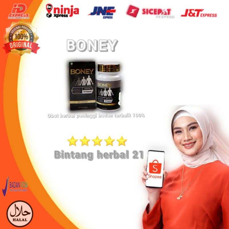 BONEY KAPSUL PENINGGI BADAN/SUPPLEMENT PENINGGI BADAN