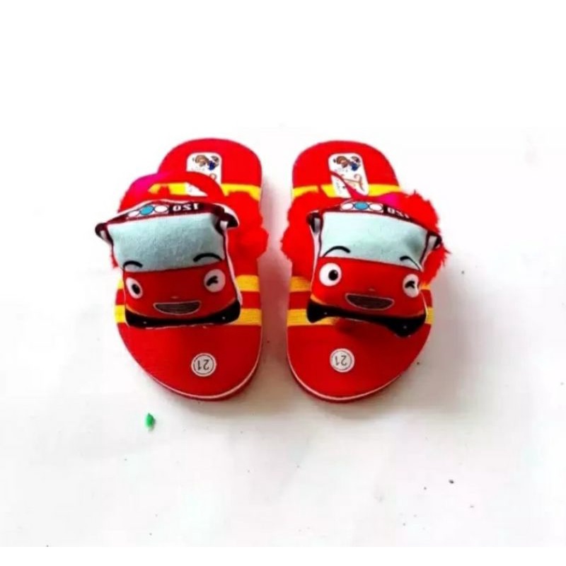 Sandal Anak Beby Kartun Tayyo Slip-on termurah