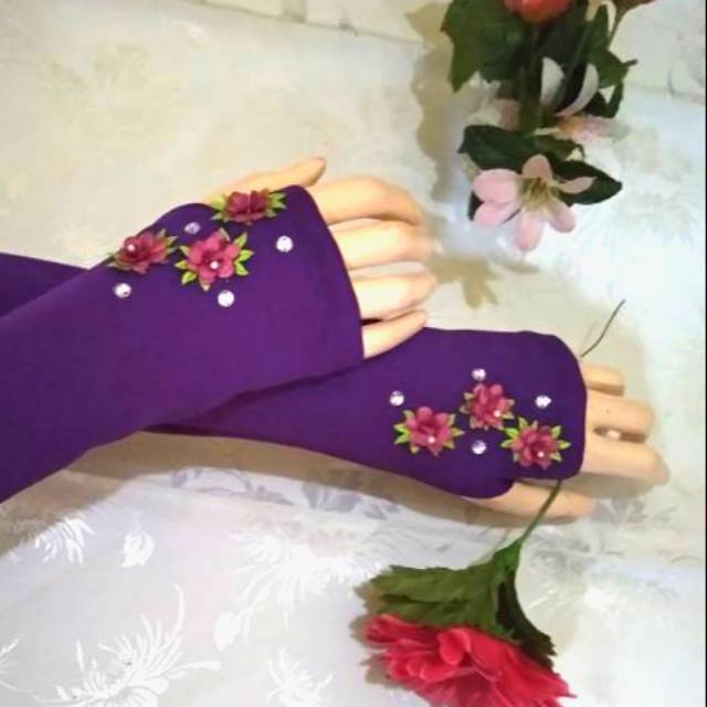 Handsock flower melati/handsock jempol