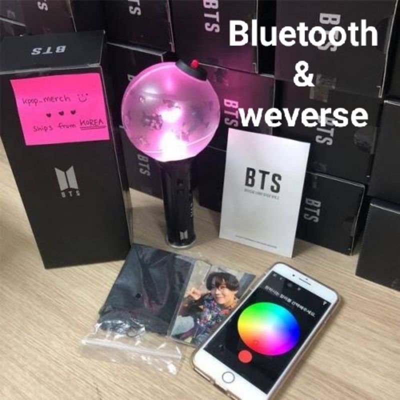PROMO 11 HARI Bluetooth & Weverse Official Lightstick BTS