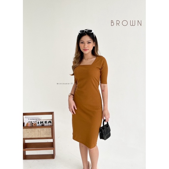 LINDA DRESS - DRESS BODYCON PREMIUM WANITA