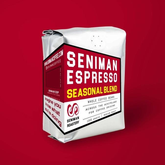 

[ COD ] Seniman Coffee Beans / Biji Kopi ESP Espresso Blend TERUJI Kode 1268