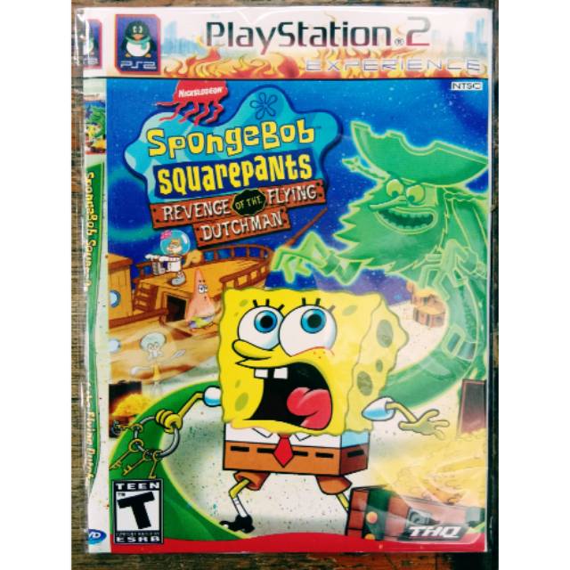 Kaset Ps2 Game Spongebob Squarepants Revenge Of The Flying Dutchman