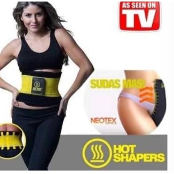 Berkualitas SHAPERS POWER BELT Korset Pelangsing Dobel Belt